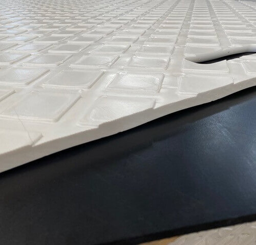 CNC machine-cut mat